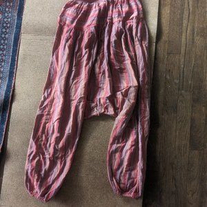 100% cotton, Nepalese pants, size small